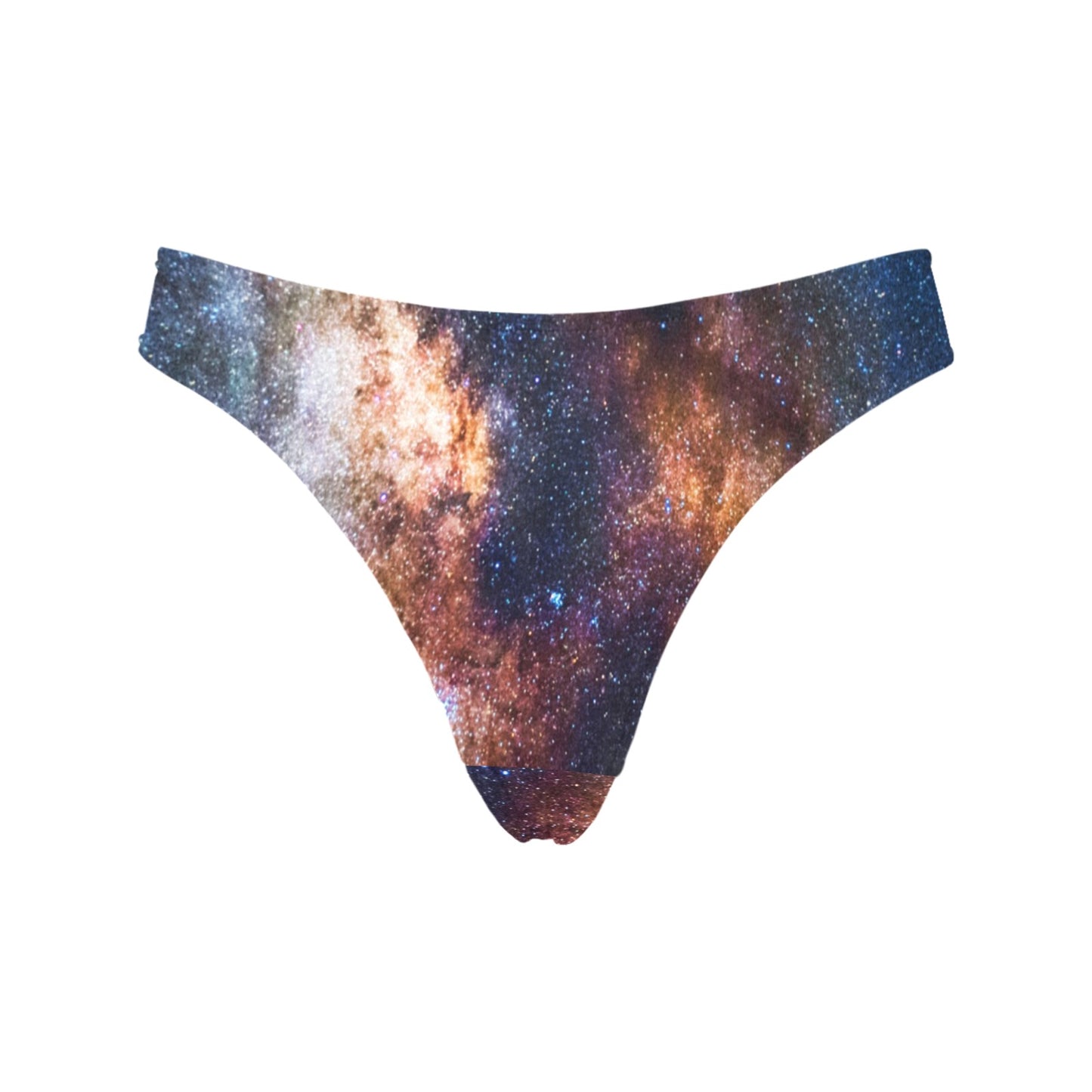 Celestial Milky way Galaxy Women's Thongs