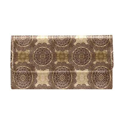Ancient Greek Symbol Print Design LKS309 Women's Trifold Wallet