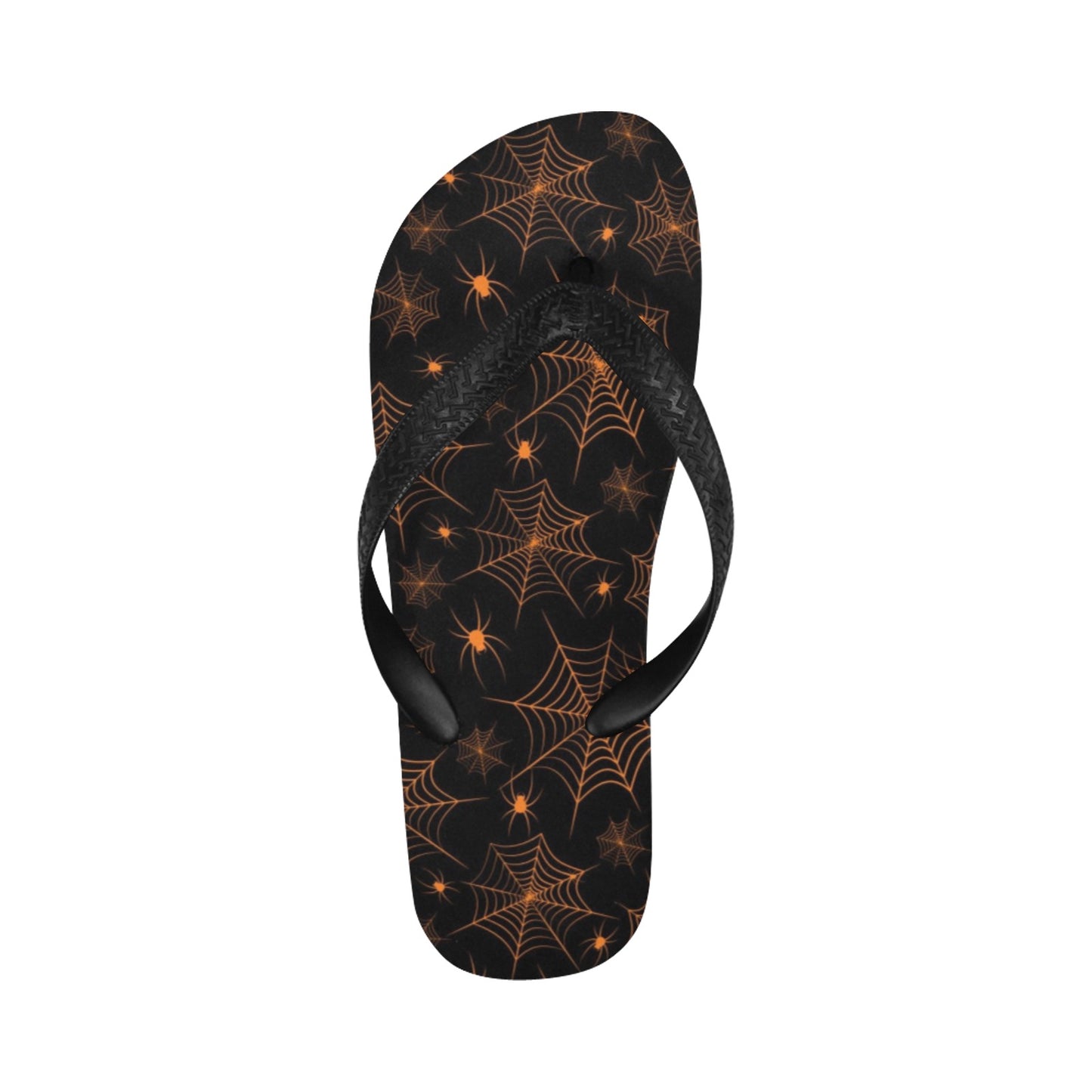 Spider Web Print Design LKS306 Flip Flops