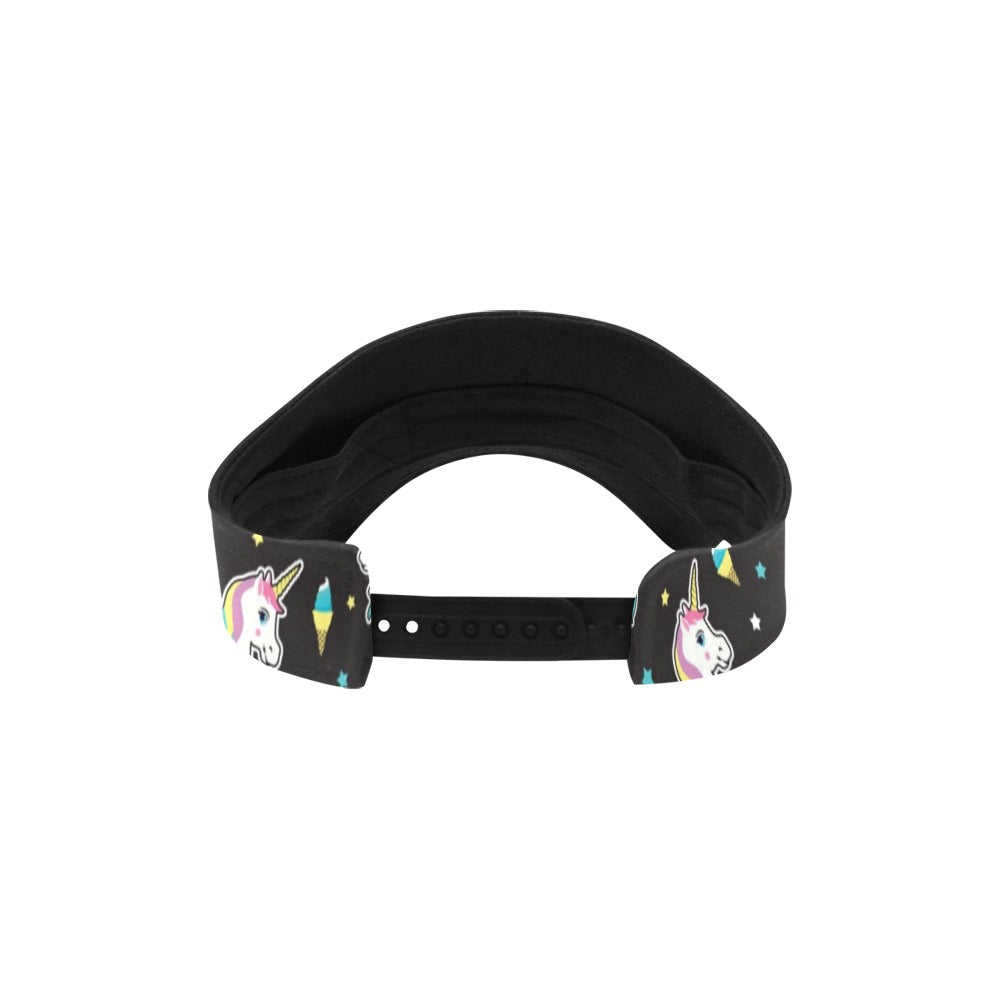 Unicorn Print Design LKS302 Unisex Sun Visor