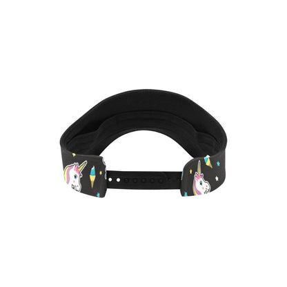 Unicorn Print Design LKS302 Unisex Sun Visor