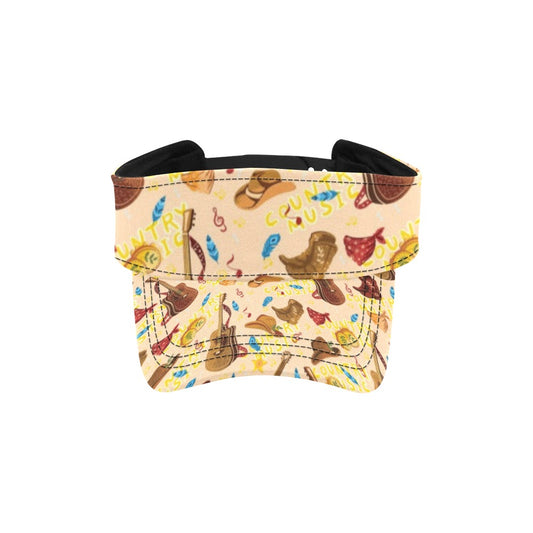 Western Lifestyle Print Design LKS303 Unisex Sun Visor