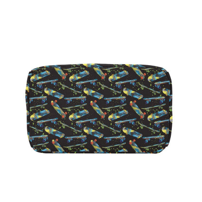 Skateboard Print Design LKS305 Insulated Lunch Bag