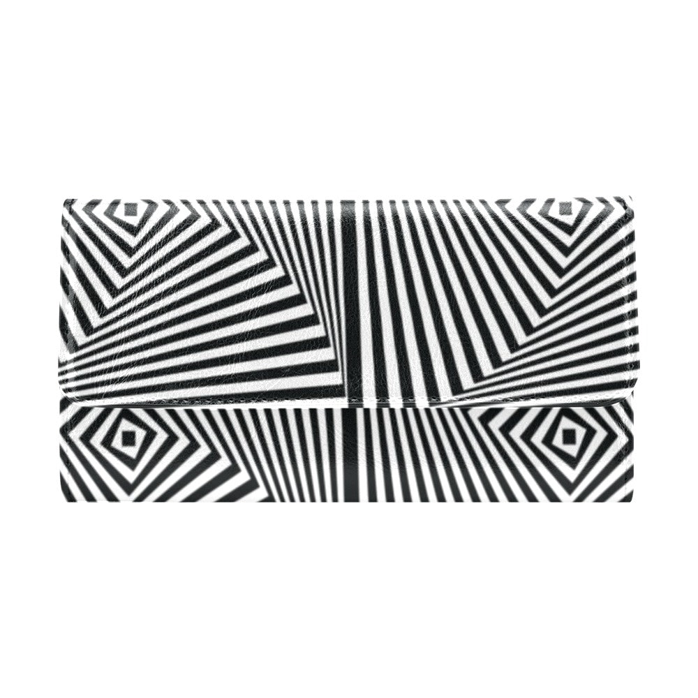Vortex Print Design LKS302 Women's Trifold Wallet