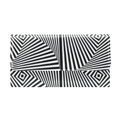 Vortex Print Design LKS302 Women's Trifold Wallet