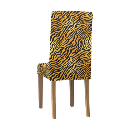 Tiger Print Design LKS302 Dining Chair Slipcover