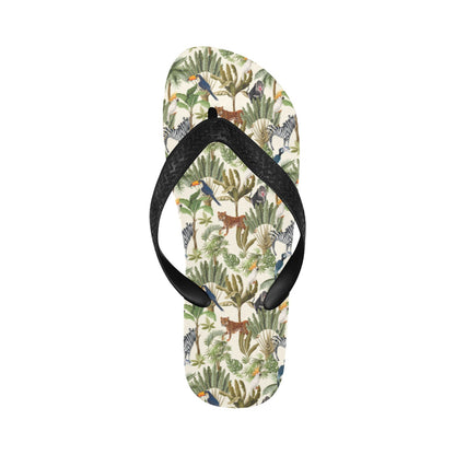 Safari Animal Print Design LKS304 Flip Flops