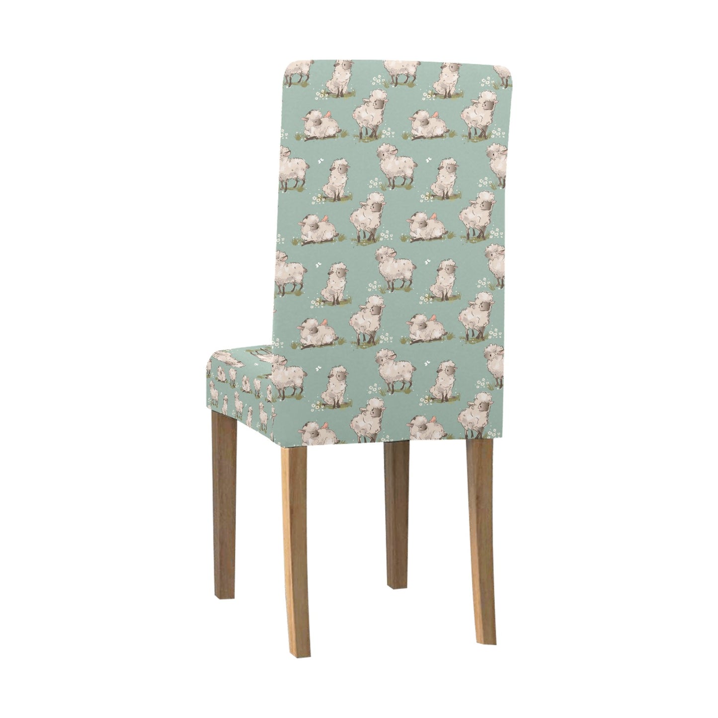 Sheep Print Design LKS405 Dining Chair Slipcover