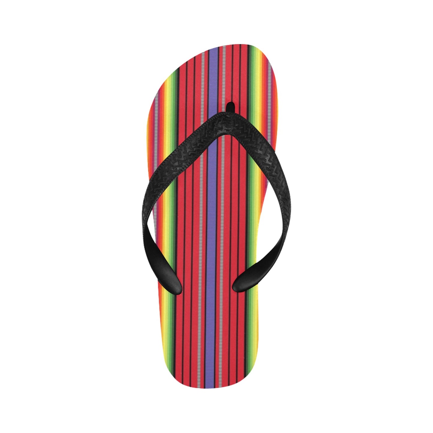 Serape Print Design LKS305 Flip Flops