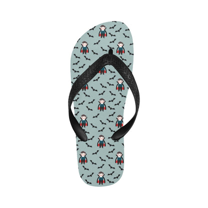 Vampire Print Design LKS304 Flip Flops