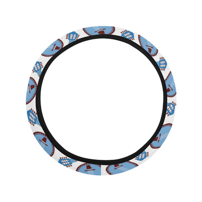 Banjo Print Design LKS401 Steering Wheel Cover with Elastic Edge
