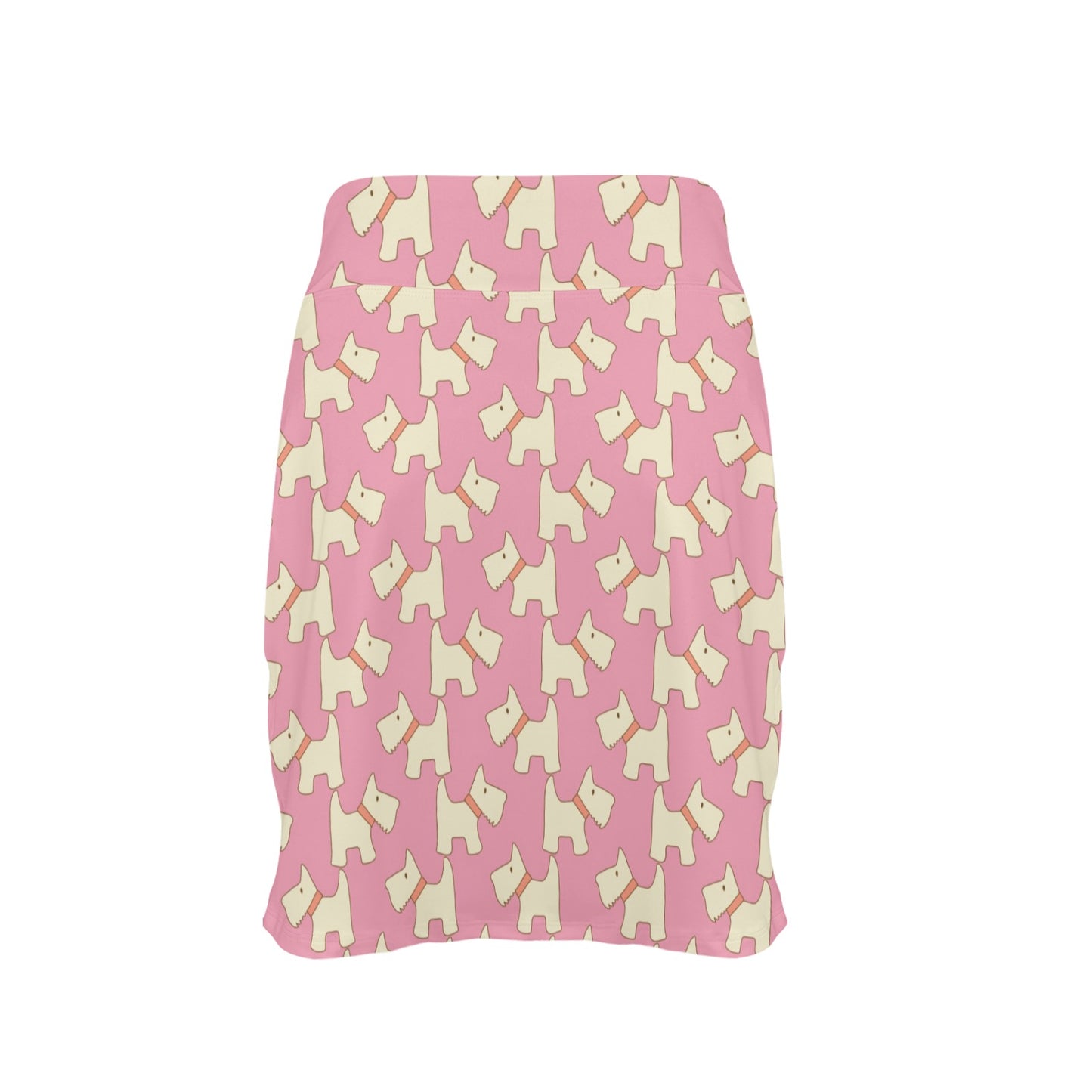 Scottish Terriers Print Design LKS306 17" Golf & Pickleball Skort with Pockets
