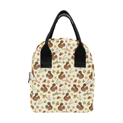 Squirrel Print Design LKS3010 Insulated Lunch Bag