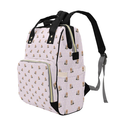 Yorkshire Terriers Print Design LKS302 Diaper Bag Backpack