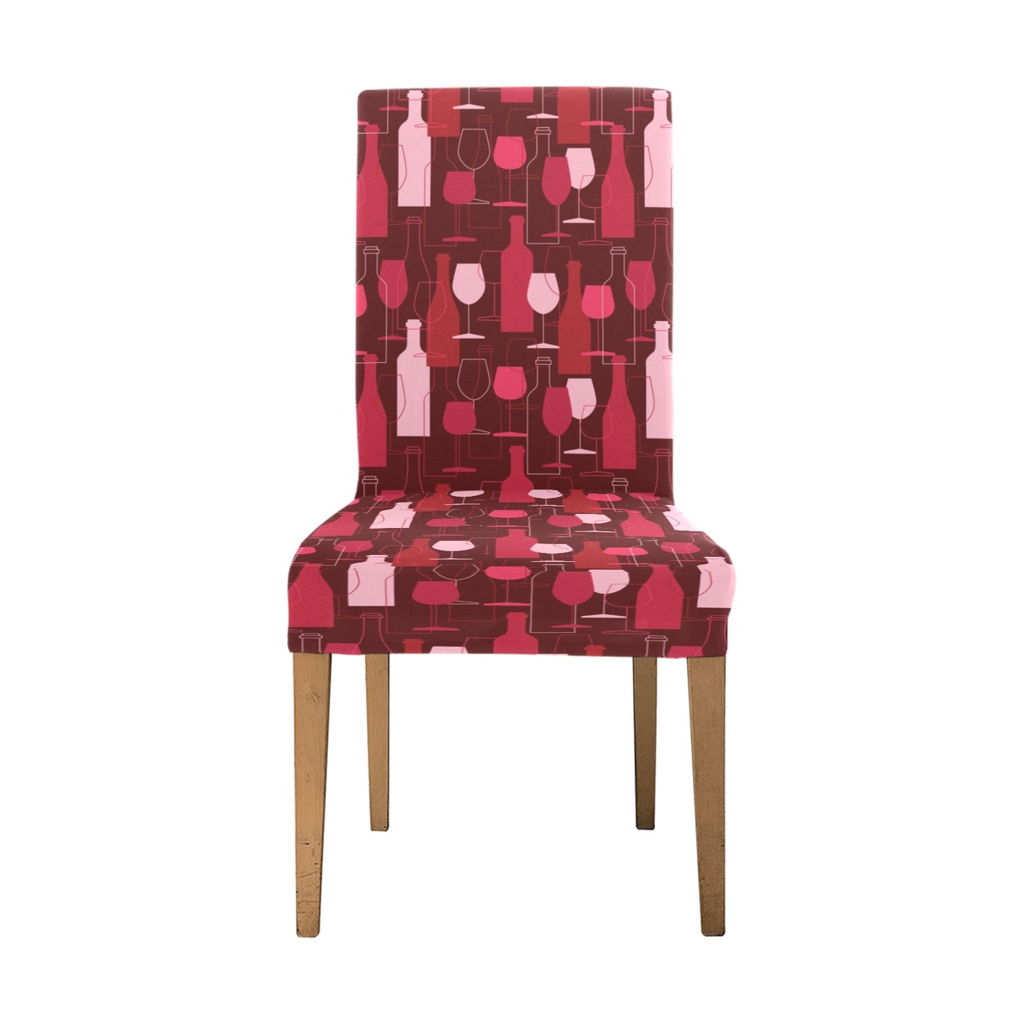 Wine Print Design LKS304 Dining Chair Slipcover