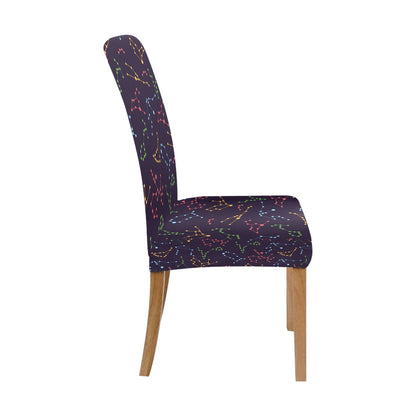 Zodiac Print Design LKS301 Dining Chair Slipcover