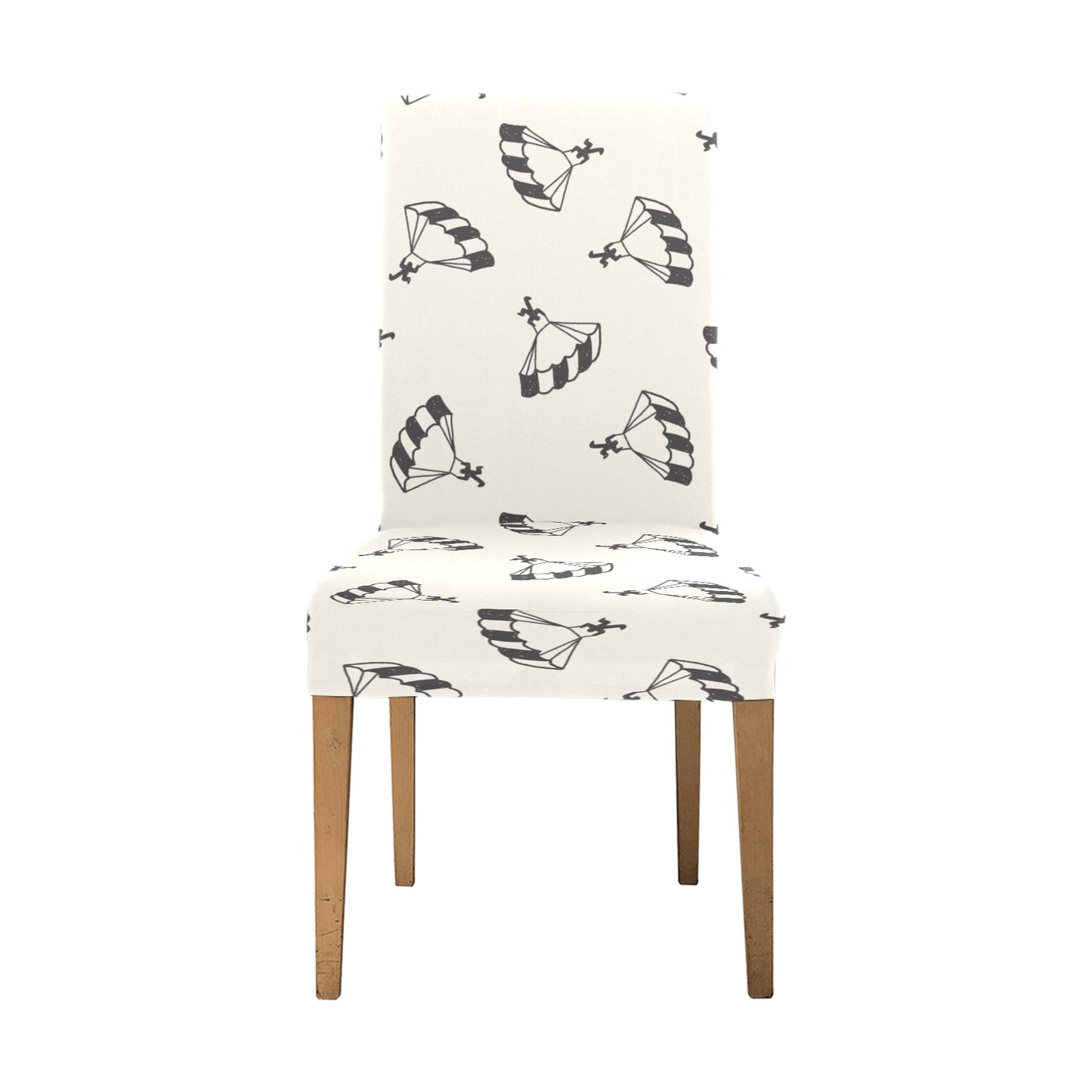 Skydiver Print Design LKS301 Dining Chair Slipcover