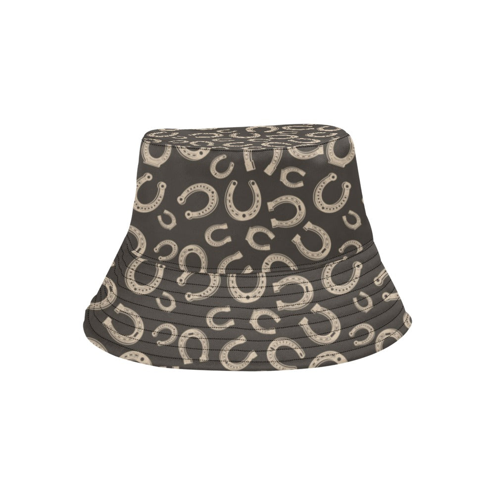 Horseshoe Print Design LKS303 Unisex Bucket Hat