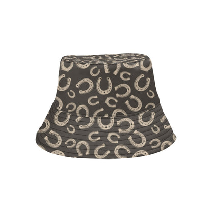 Horseshoe Print Design LKS303 Unisex Bucket Hat