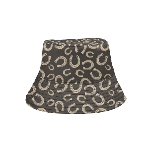 Horseshoe Print Design LKS303 Unisex Bucket Hat