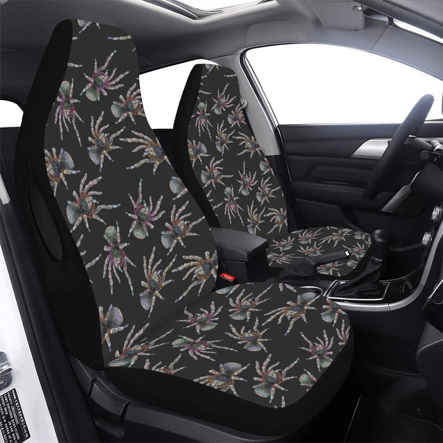 Tarantula Print Design LKS402 Car Seat Covers