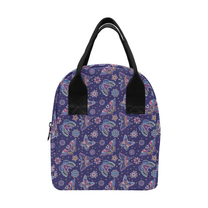 Butterfly Print Design LKS303 Insulated Lunch Bag