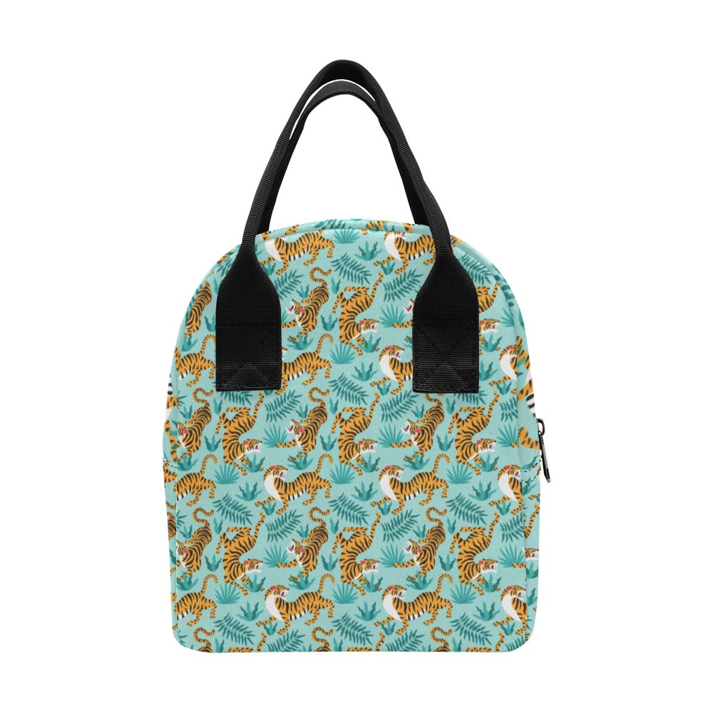 Tiger Print Design LKS304 Insulated Lunch Bag