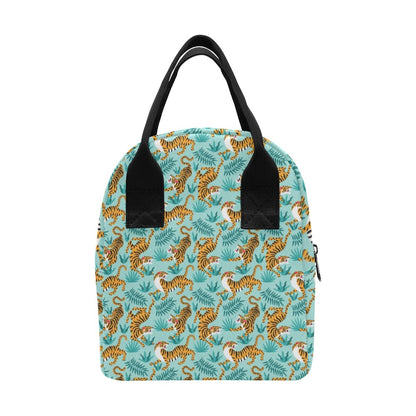 Tiger Print Design LKS304 Insulated Lunch Bag