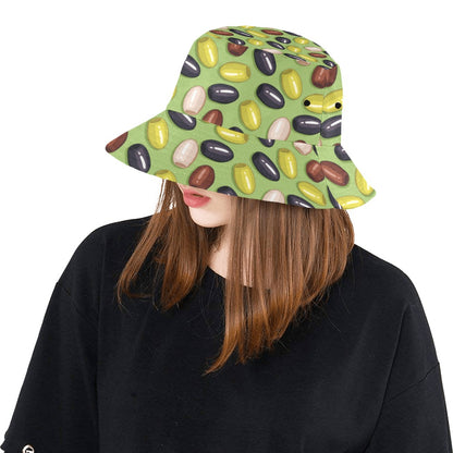 Olive Print Design LKS301 Unisex Bucket Hat