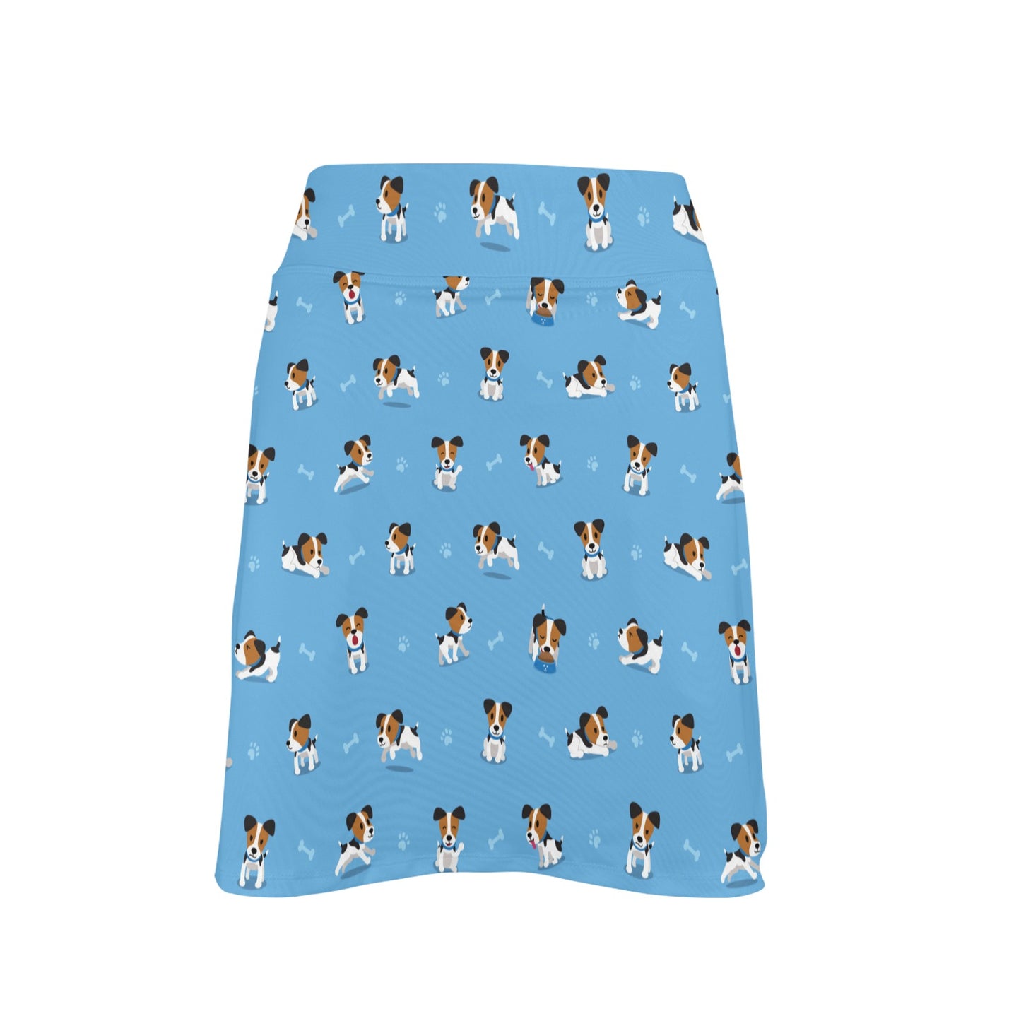 Russell Terriers Print Design LKS3010 Women's Golf Skirt with Pocket