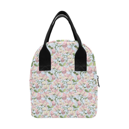 Sweet Pea Print Design LKS304 Insulated Lunch Bag