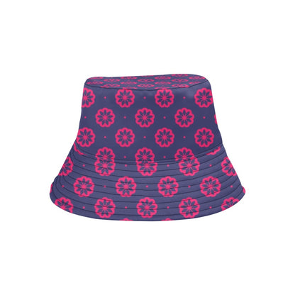 Water Lily Print Design LKS301 Unisex Bucket Hat