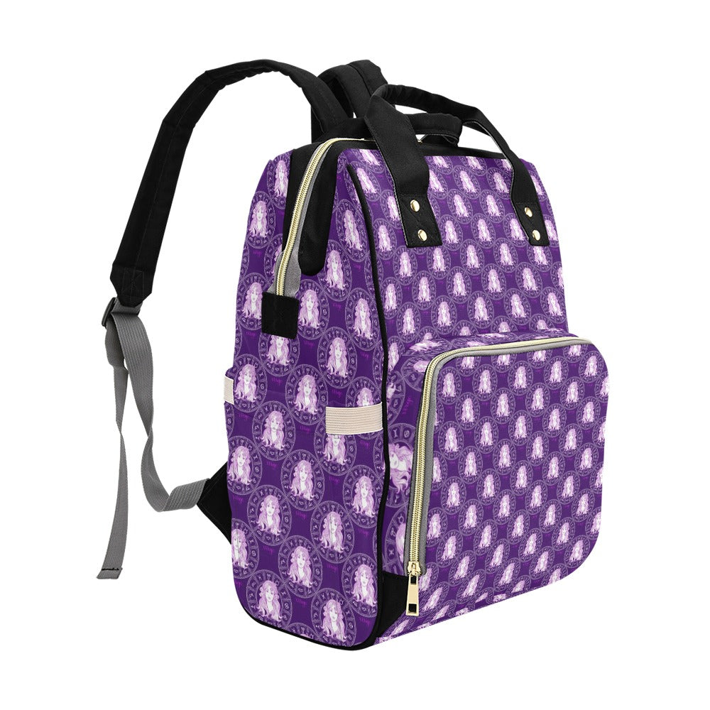 Virgo Print Design LKS301 Diaper Bag Backpack