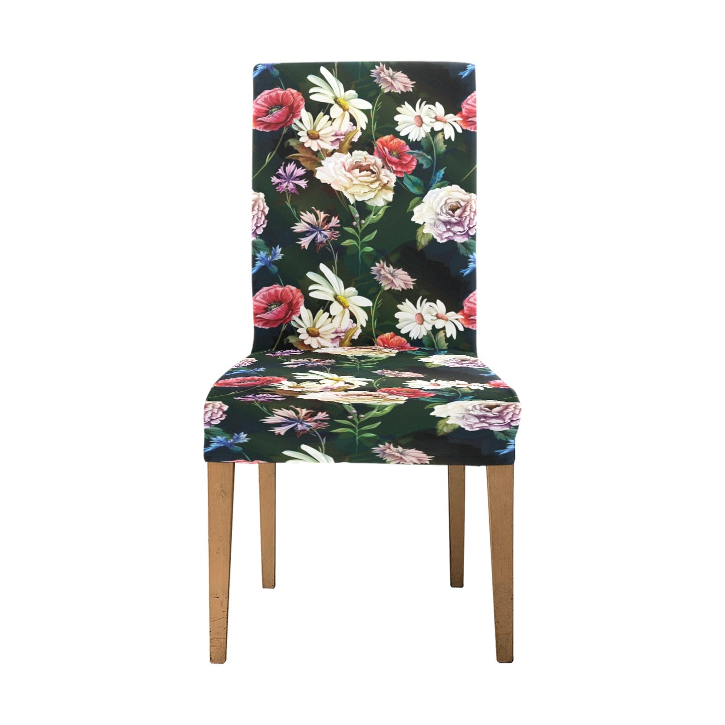Summer Floral Print Design LKS303 Dining Chair Slipcover