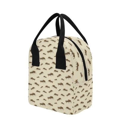 Bee Print Design LKS306 Insulated Lunch Bag