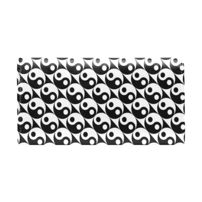 Yin Yang Print Design LKS304 Women's Trifold Wallet