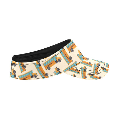 School Bus Print Design LKS305 Unisex Sun Visor