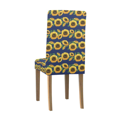 Sunflower Print Design LKS307 Dining Chair Slipcover