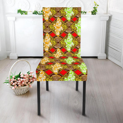 African Classic Print Pattern Dinning Chair Slipper-JTAMIGO.COM