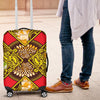 African Classic Print Pattern Luggage Cover Protector