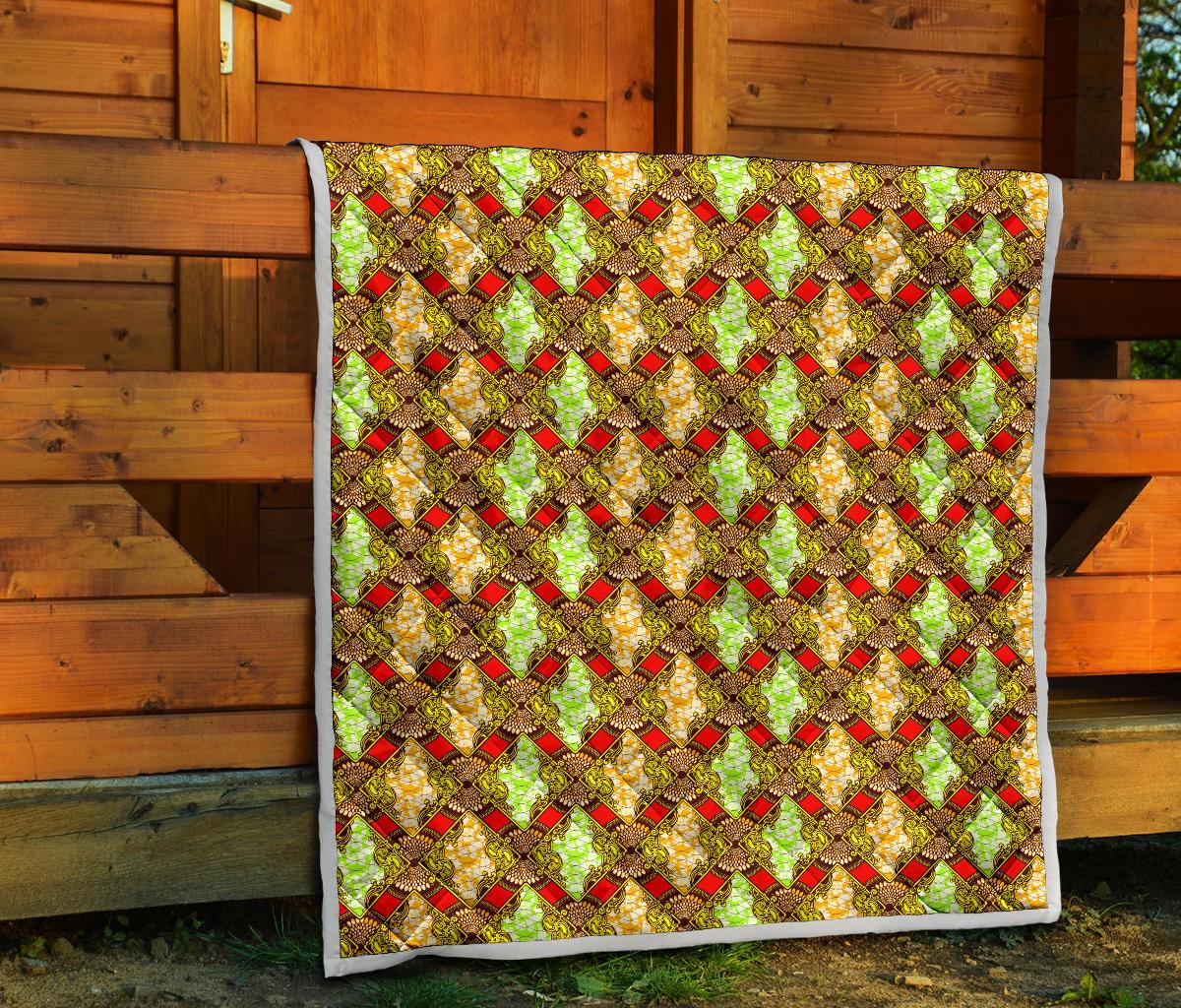 African Classic Print Pattern Premium Quilt-JTAMIGO.COM