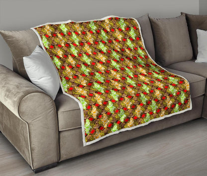 African Classic Print Pattern Premium Quilt-JTAMIGO.COM