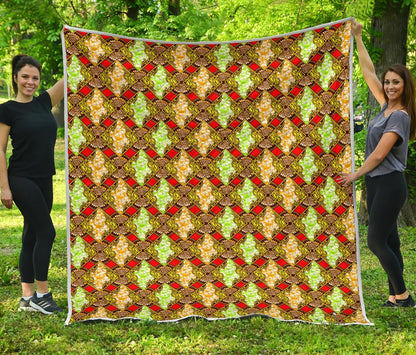 African Classic Print Pattern Premium Quilt-JTAMIGO.COM