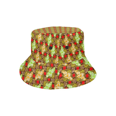 African Classic Print Pattern Unisex Bucket Hat