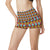 African Fashion Print Pattern High Waisted Spandex Shorts-JTAMIGO.COM