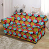 African Fashion Print Pattern Loveseat Slipcover-JTAMIGO.COM