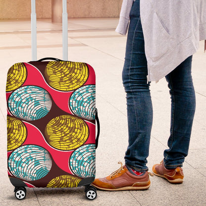 African Fashion Print Pattern Luggage Cover Protector