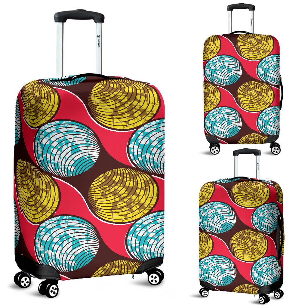 African Fashion Print Pattern Luggage Cover Protector