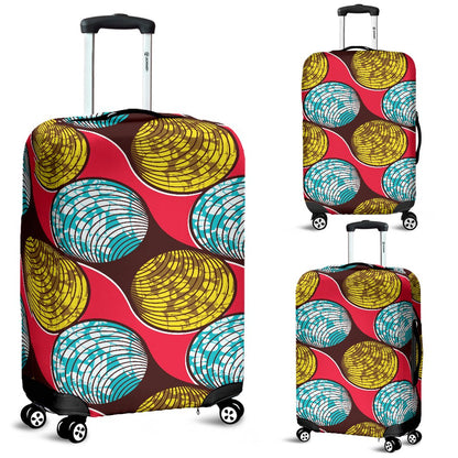 African Fashion Print Pattern Luggage Cover Protector