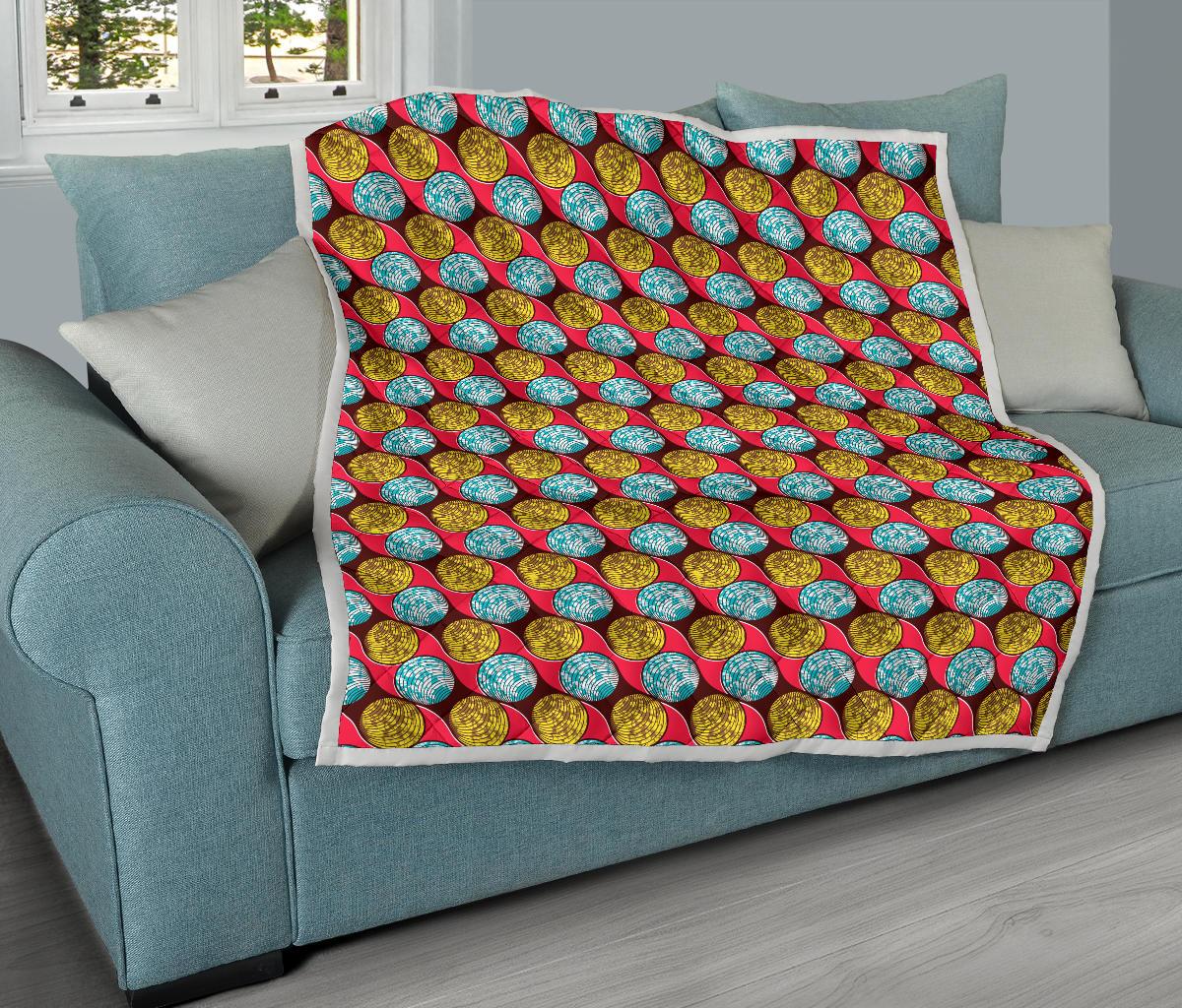 African Fashion Print Pattern Premium Quilt-JTAMIGO.COM